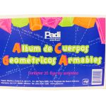ALBUM CUERPOS GEOMETRICOS PADI E.(10) C.(180)