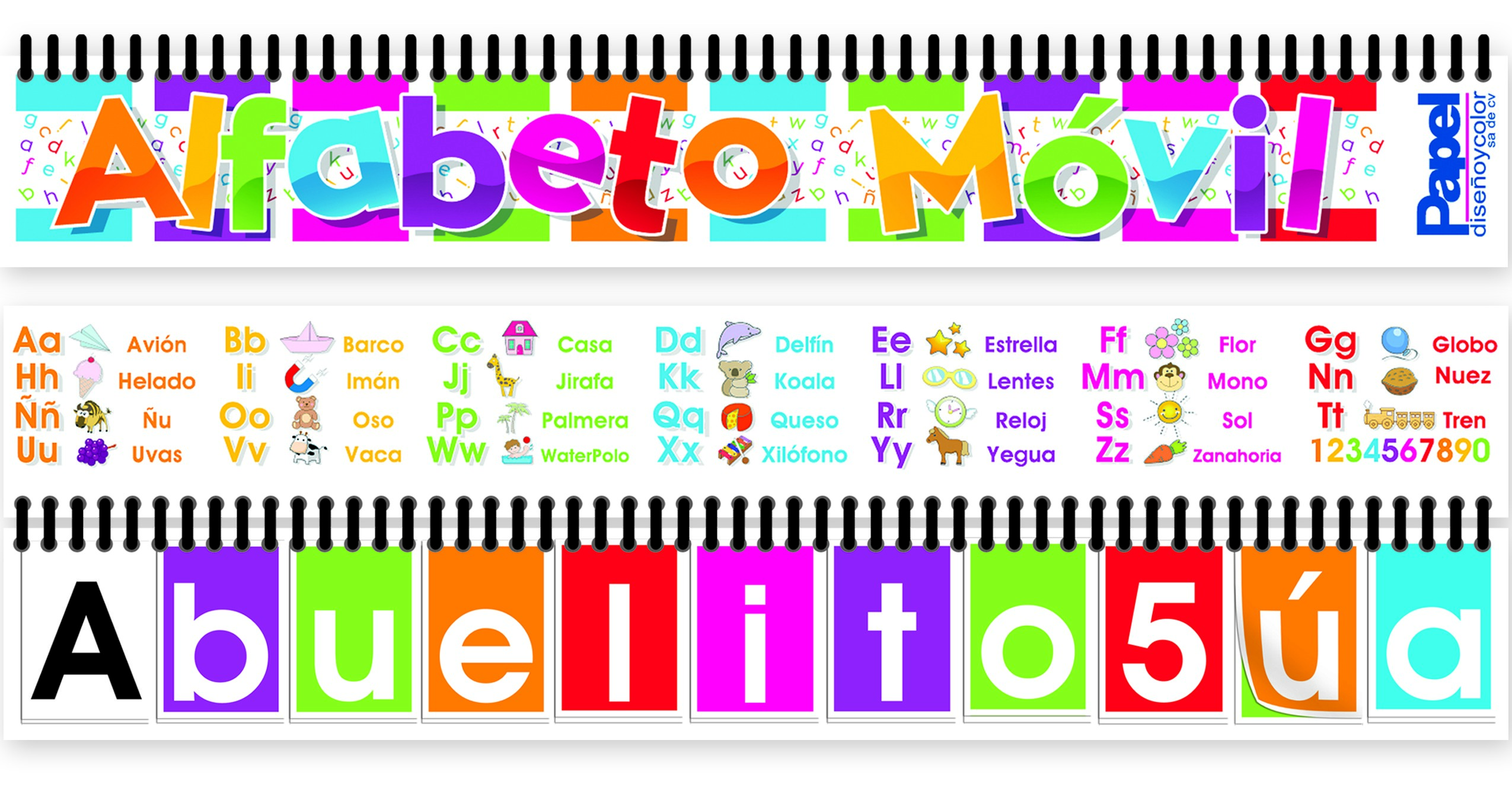 ALFABETO MOVIL PADI ESP. C.(100)