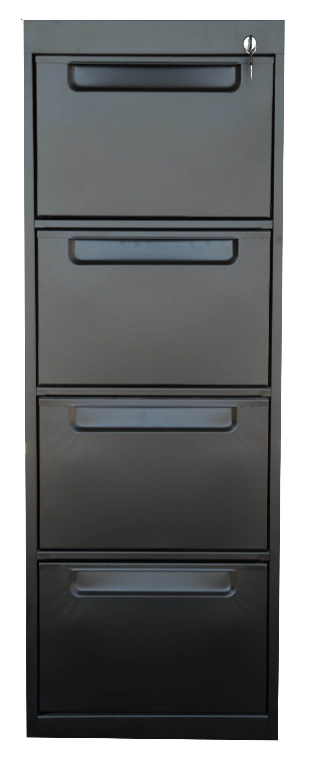 ARCHIVERO MET. 4 GAVETAS NEGRO