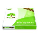 ARILLO PLAST. ESPIRAL 3:1 06MM NGO. PERFEX CJ.C/135 C.(10)