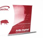 ARILLO PLAST. ESPIRAL 4:1 08MM NGO. PERFEX CJ.C/100 C.(10)
