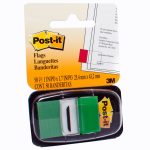 BANDERITAS ADH. VERDE 3M 680-3 C/50H. E.(12) C.(36)