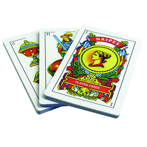 BARAJA ESPA?OLA PLAST. #NE40 CJA C/40PZ BARR. E.(20) C.(200)