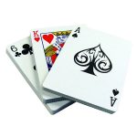 BARAJA POKER PLAST. #NP54 CJA. C/54PZ BARR. E.(12) C.(144)