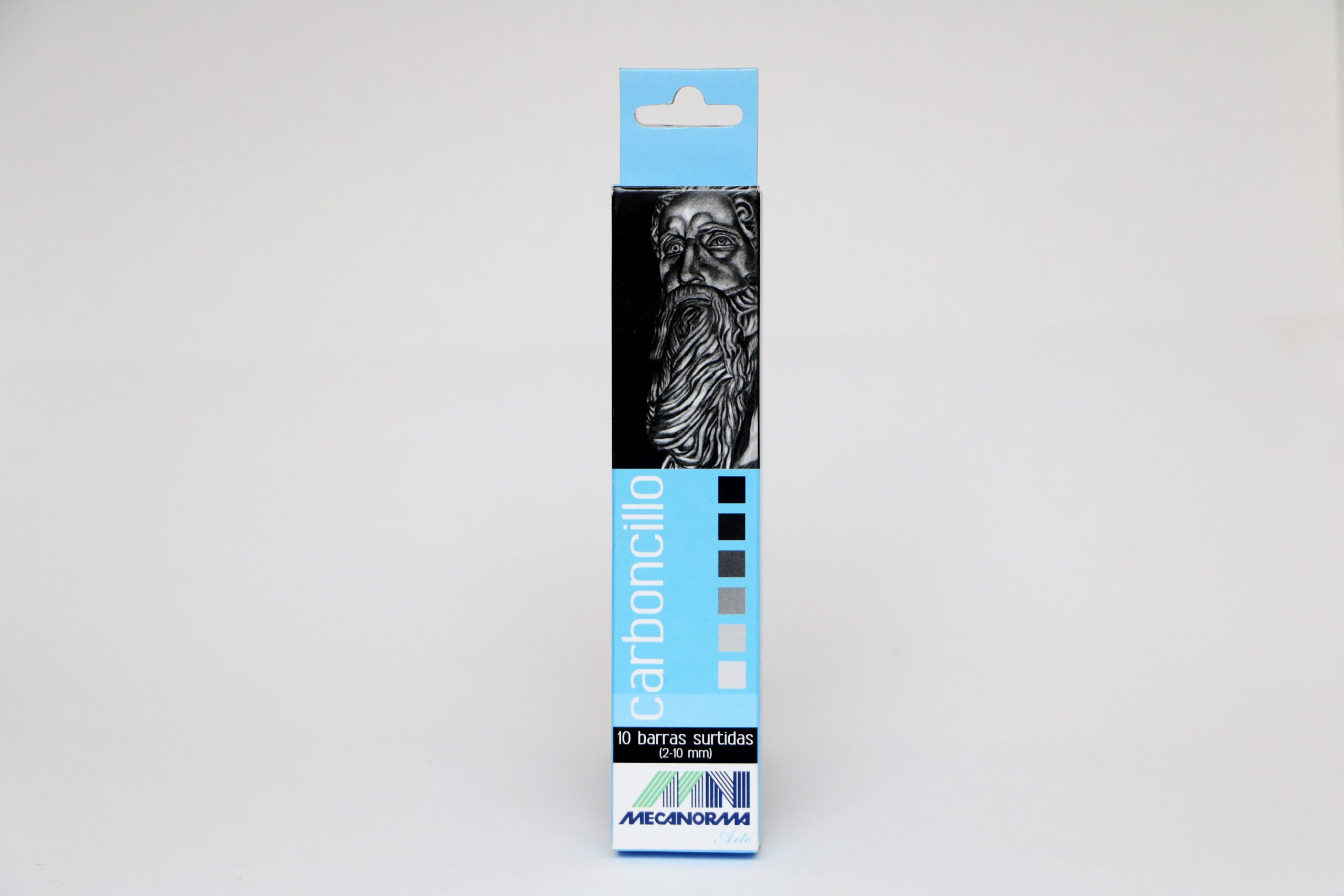 BARRA CARBONCILLO 2-10MM MECANORMA CJA C/10 PZ. E.(80)