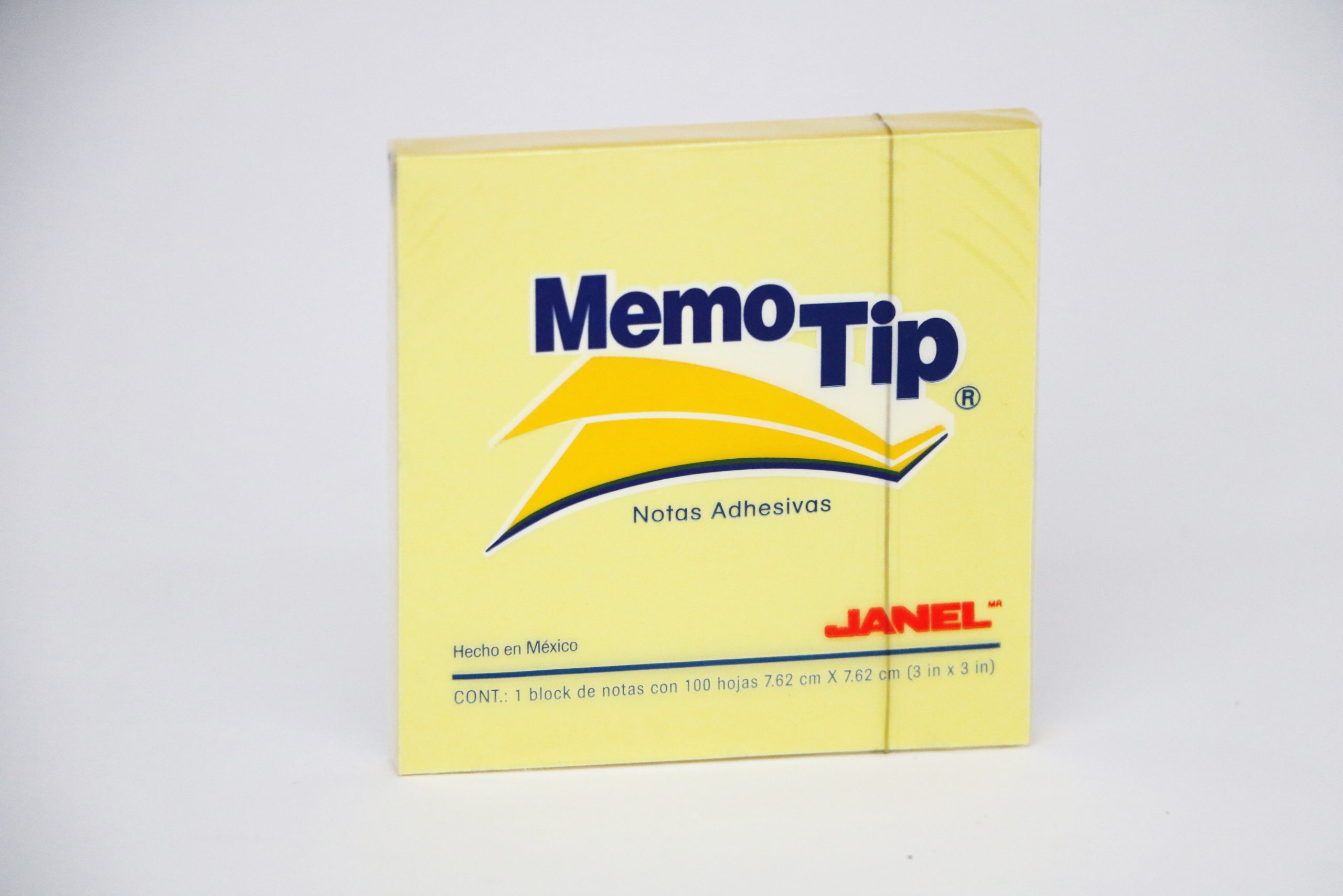 NOTAS ADH. 3X3" MEMOTIP 54 100H. AMARILLO C.(144)