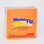 NOTAS ADH. 3X3" MEMOTIP CUBO 400H. NEON C.(36)