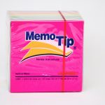 NOTAS ADH. 3X3" MEMOTIP 54-N PAQ.C/6 100H.NEON C/U (144)