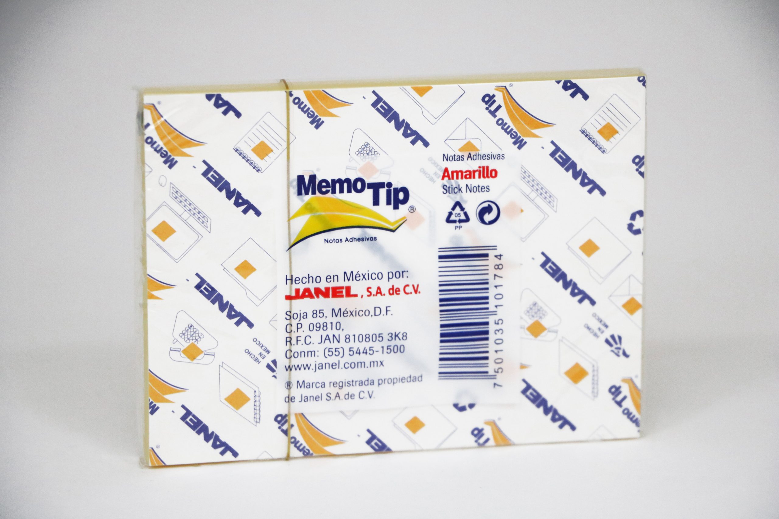 NOTAS ADH. 3X4" MEMOTIP 100H.  AMARILLO E.(6) C.(96)