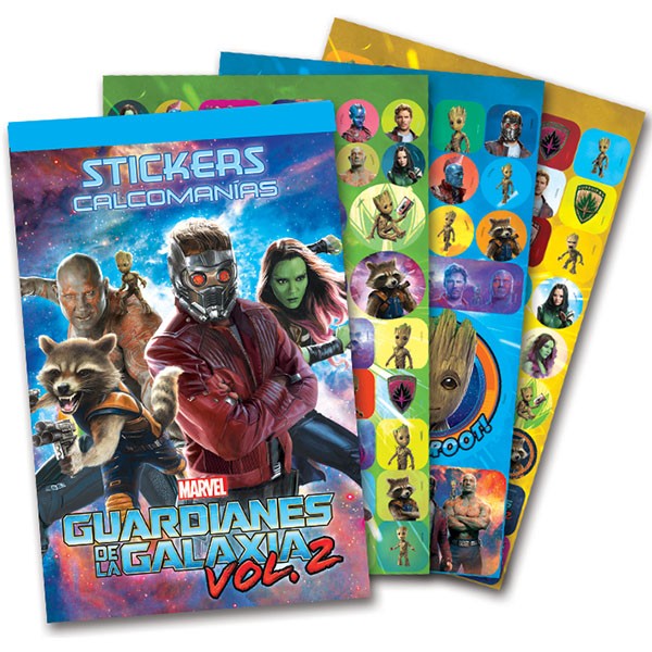 BLOCK CALCOMANIA GUARD DE LA GALAX GRANM. C/6H E.(12) C(480)