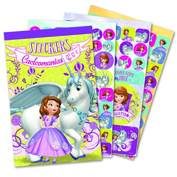 BLOCK CALCOMANIA PRINCESA SOFIA GRANMARK C/6H. E.(12) C(480)