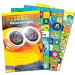 BLOCK CALCOMANIA MINNIONS GRANMARK C/6H. E.(12) C.(480)