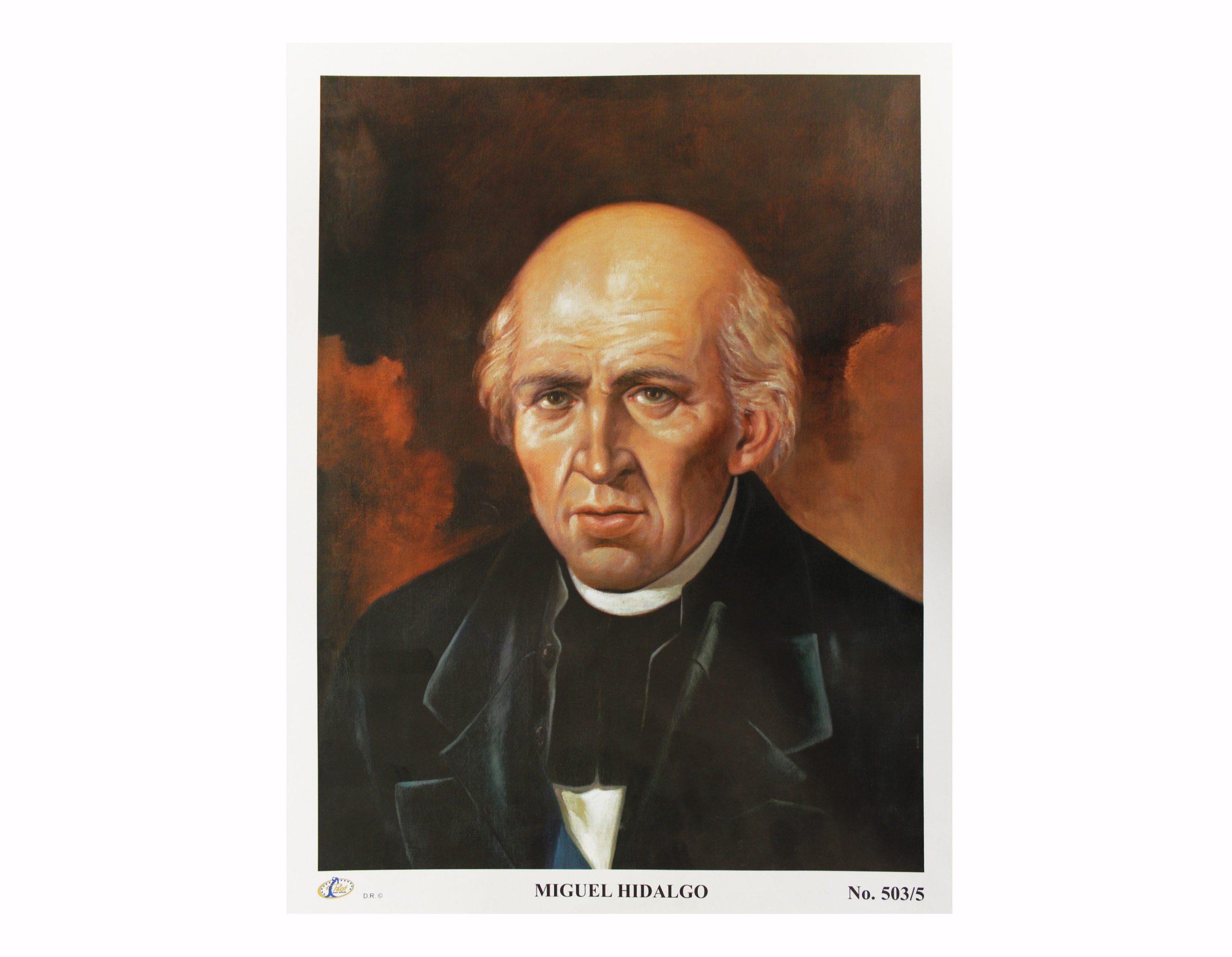 CROMO MIGUEL HIDALGO #5/503 (HOMBRES CELEBRES) E(10) C(250)