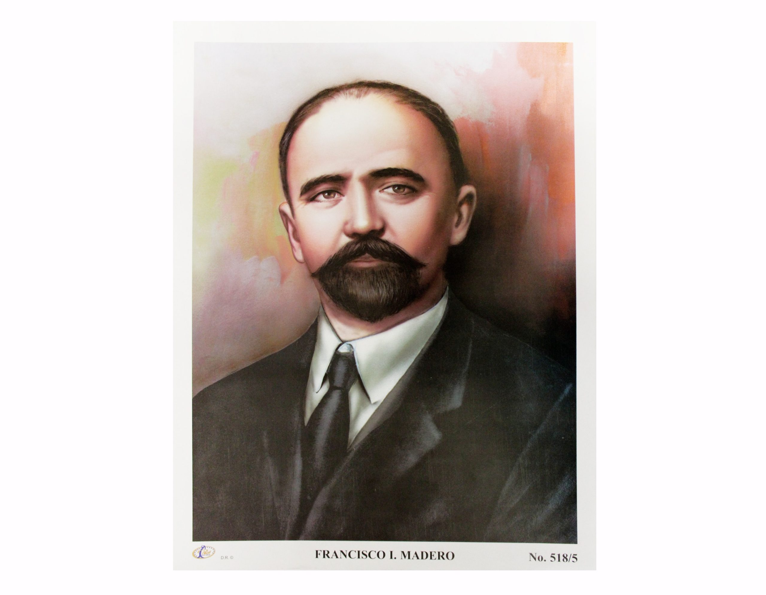 CROMO FRANCISCO I MADERO #5/518 (HOMBRES CELEBRES)E(10)(250)