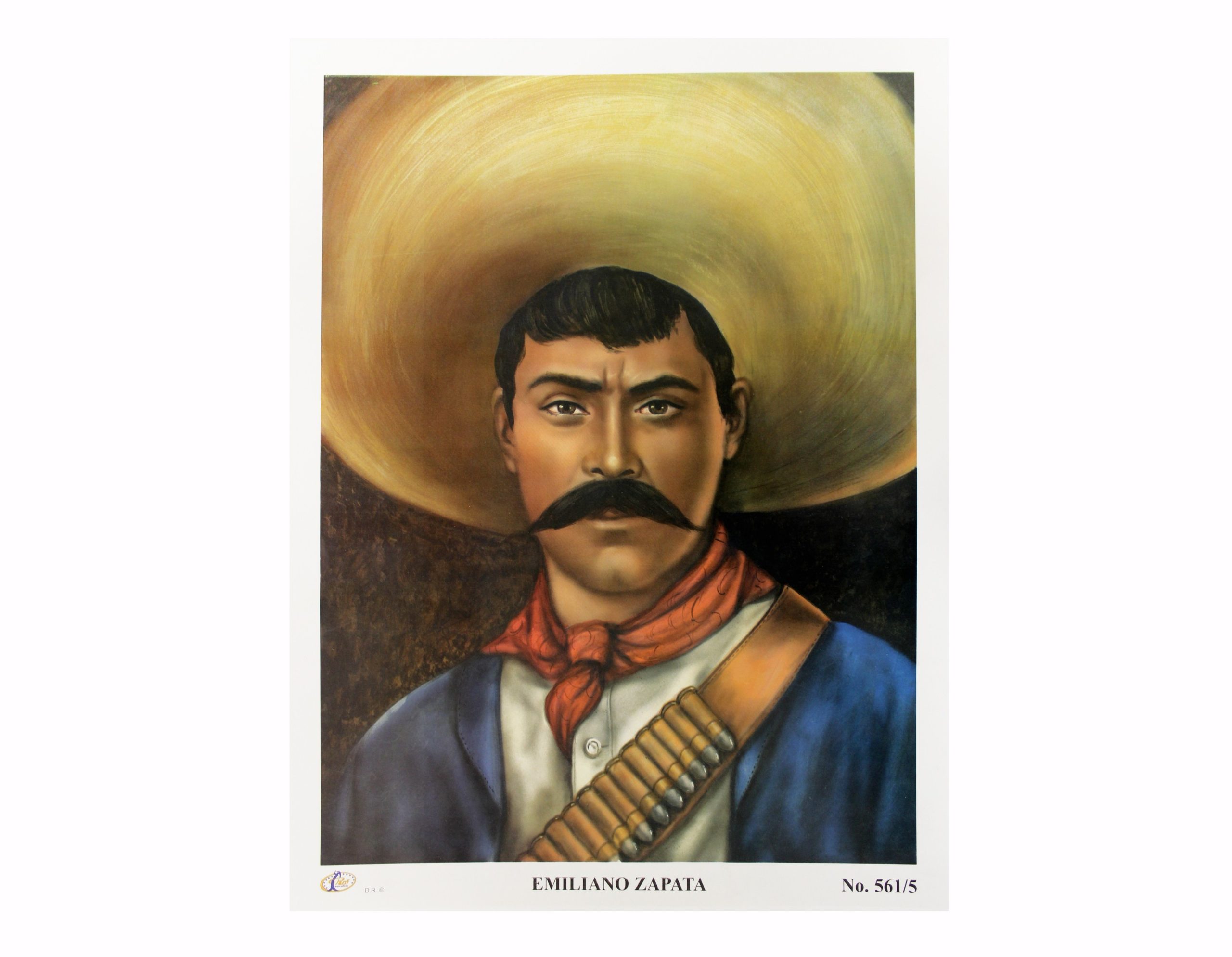 CROMO EMILIANO ZAPATA #5/561 (HOMBRES CELEBRES) E(10) C(250)