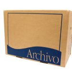 CAJA ARCHIVO CARTON CTA. 495X313X253CM.  9KG/CM2 E(25)C(250)