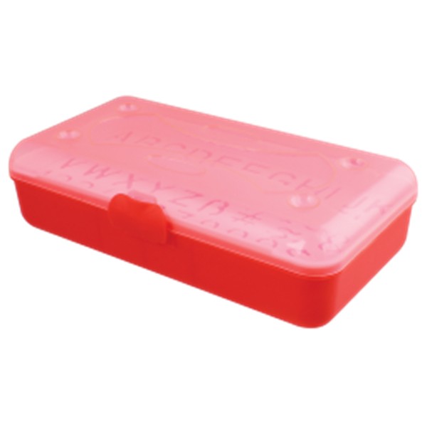 CAJA LAPICERA PLAST. BICOLOR C/GIOSER MED. JOCAR E.(24) (72)