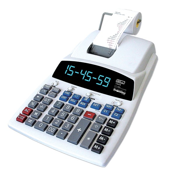 CALCULADORA ESCRIT. C/ROLLO PRINTAFORM 1444  12DIG. C(5)