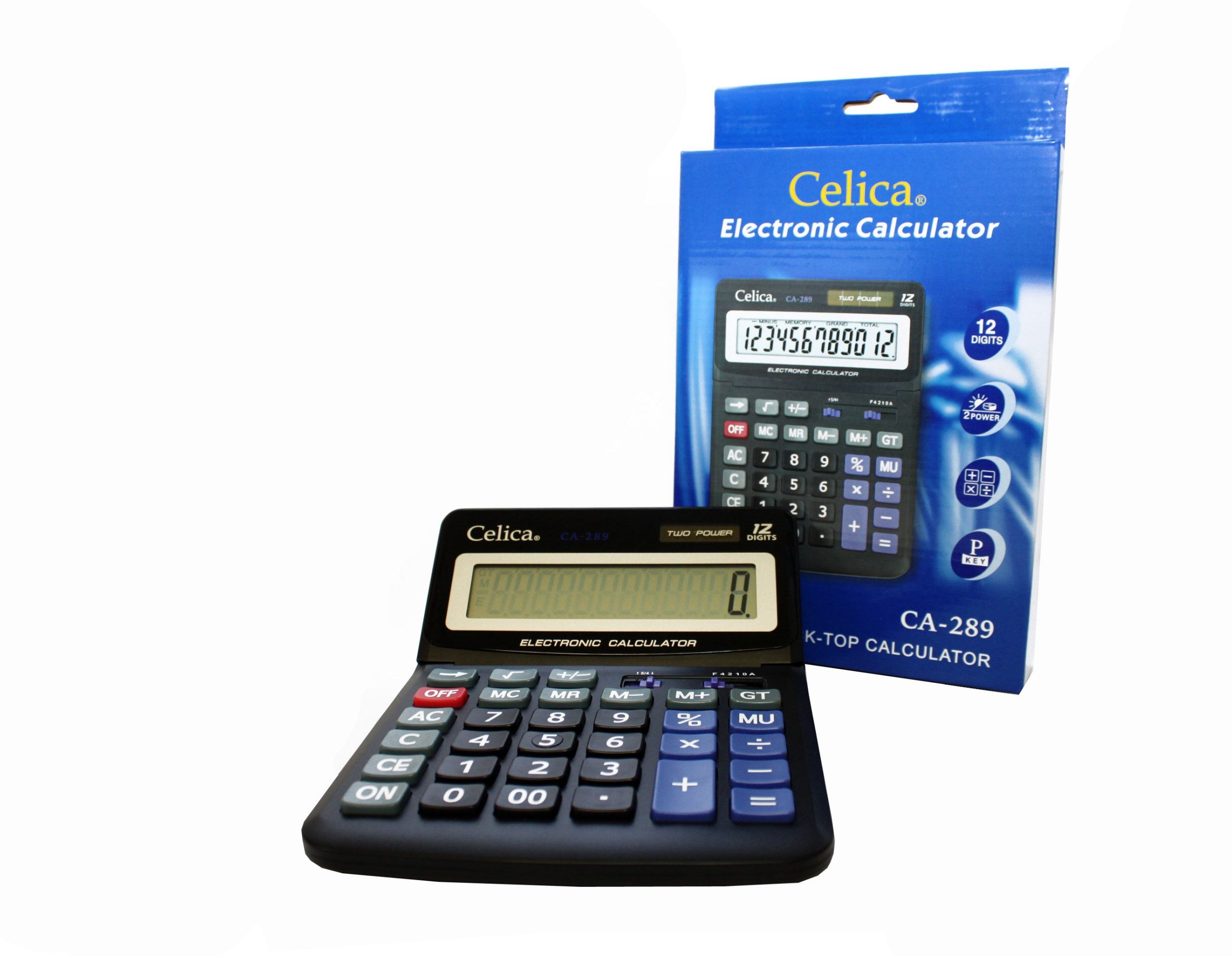 CALCULADORA ESCRIT. CELICA CA-289/CA-318 12DIG.E.(10) C.(40)