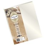 CARTULINA NACAR GRAB. CTA. 220G. 1C. LINO PAQ.C/100H.