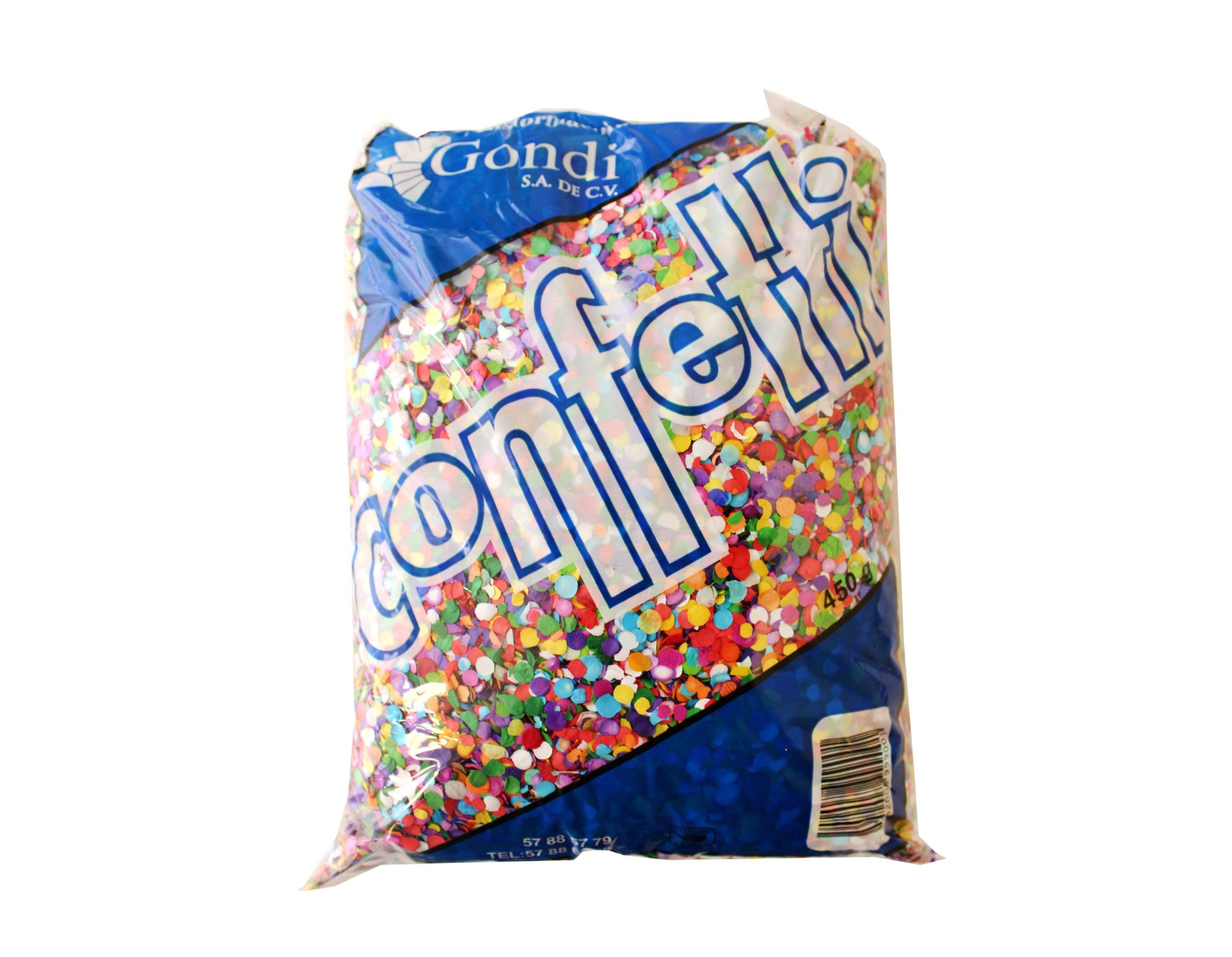 CONFETTI GONDI BOLSA C/450 GRS. C.(20)