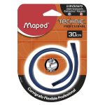 CURVIGRAFO PROF. FLEX. 30CM. C/BICEL MAPED BL.C/1 E.(6)C(48)