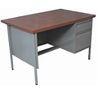 ESCRITORIO METALICO 120X75X75 CUB.MELAMINA