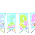 LETRERO BANDERIN FELICIDADES 1136 PADI BOLSA C/1 PZA. E.(25)