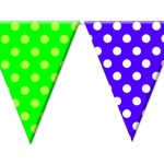 LETRERO BANDERIN TRIANG. COL. FUERTES #1427 BOL.C/1 E.(25)(1