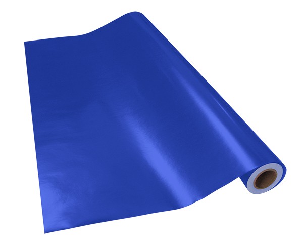 PAPEL MET. UNIFOIL METALUSTRE AZUL REY ROLLO C/10M. C.(28)