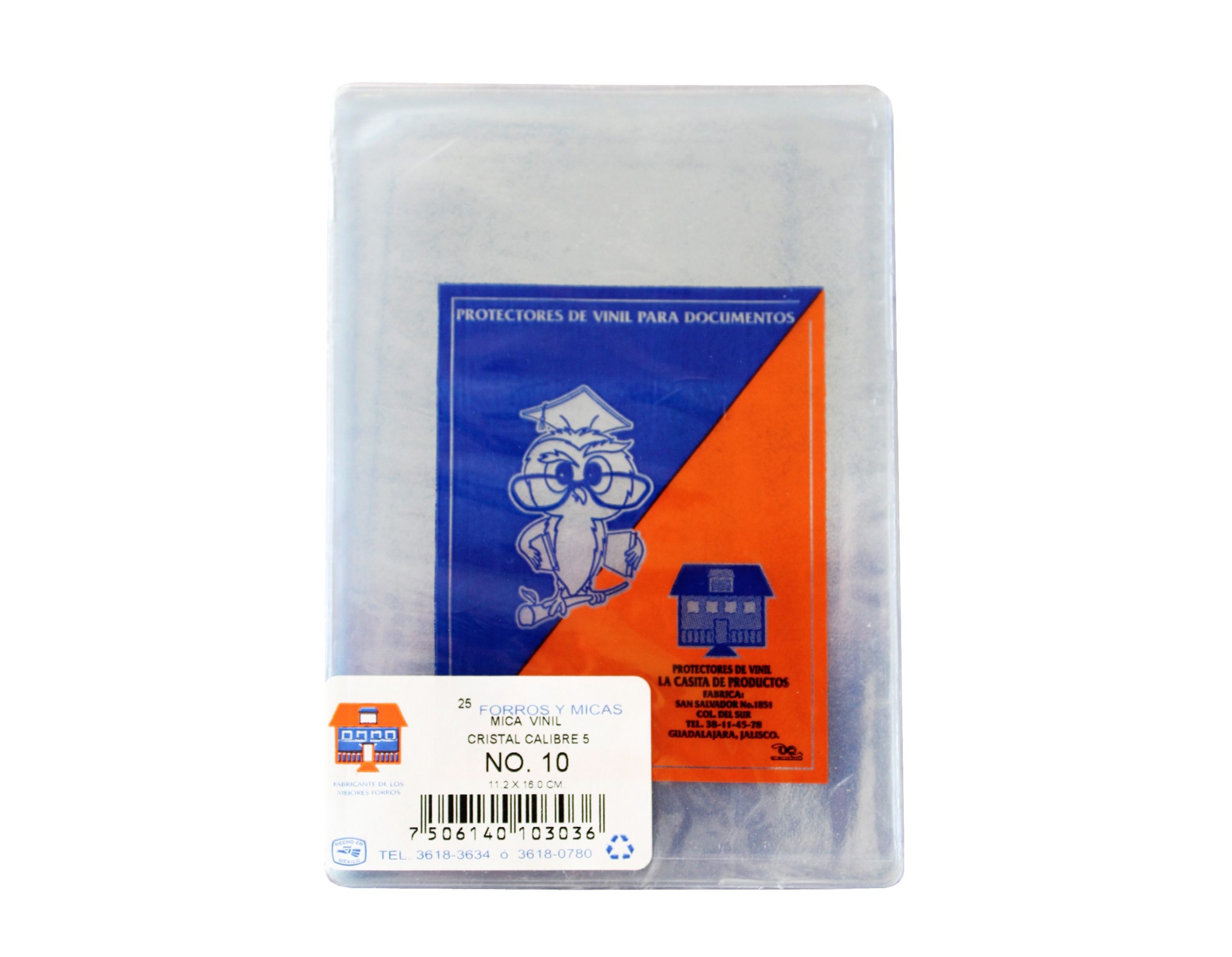 MICA VINIL P/CRED. LA CASITA #10  11.2X16.2CM. E.(25) C.(50)