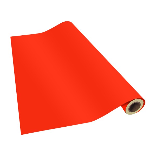 PAPEL AMERICA FLUOR ROLLO 0.7X25M ROJO 80G #900 C.(24)