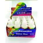 PEGAMENTO C/DIAM. 60ML. CONFETTI BLANCO E(12) C(288)