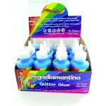 PEGAMENTO C/DIAM. 60ML. CONFETTI AZUL CIELO E(12) C(288)