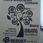 TOALLAS INTERDOBLADAS SANITAS 1407 22X24 PAQ.C/100 PZAS E.20